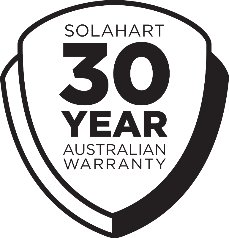 30 year warranty solahart shield