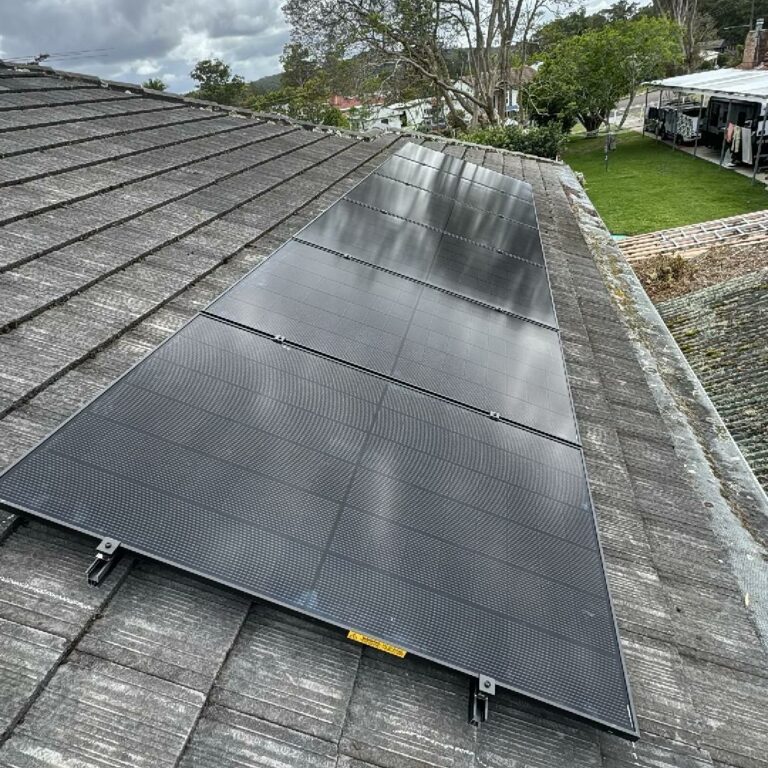 Solar power installation in Blackalls Park by Solahart Central Coast