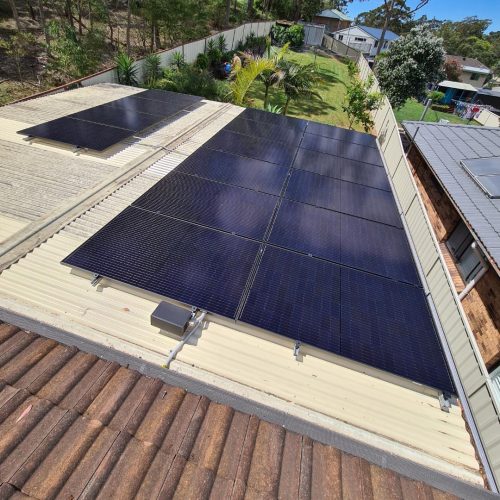 Solar power installation in Blackalls Park by Solahart Central Coast